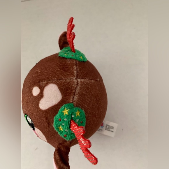 Claire’s Exclusive Squeezanals 4” Round Reindeer - Picture 9 of 9